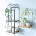 fashionable Wall hanging flower rack display frame basket